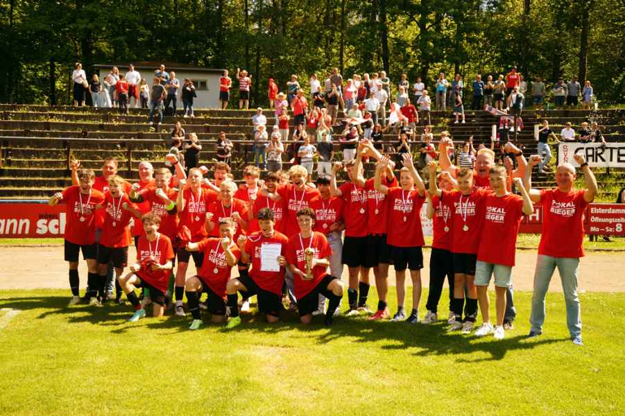 Pokalsieger C-Junioren SG Schmölln