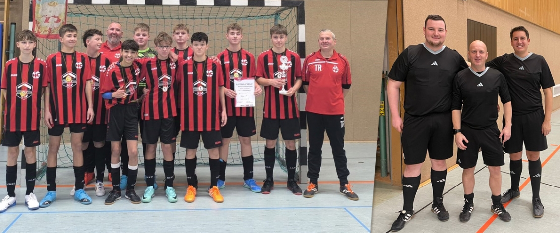 C-Junioren des SV Schm&ouml;lln gewinnen spannendes Hallenturnier vor Motor Altenburg II