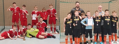 Zeulenroda und Wismut Gera gewannen in ihren Klassen die Hallenkreismeisterschaften